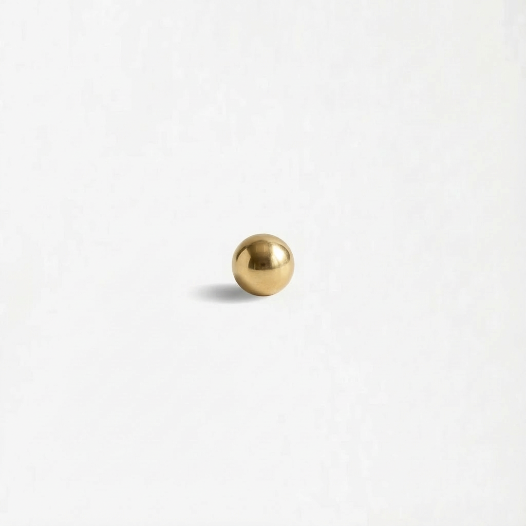 Brass ball handle