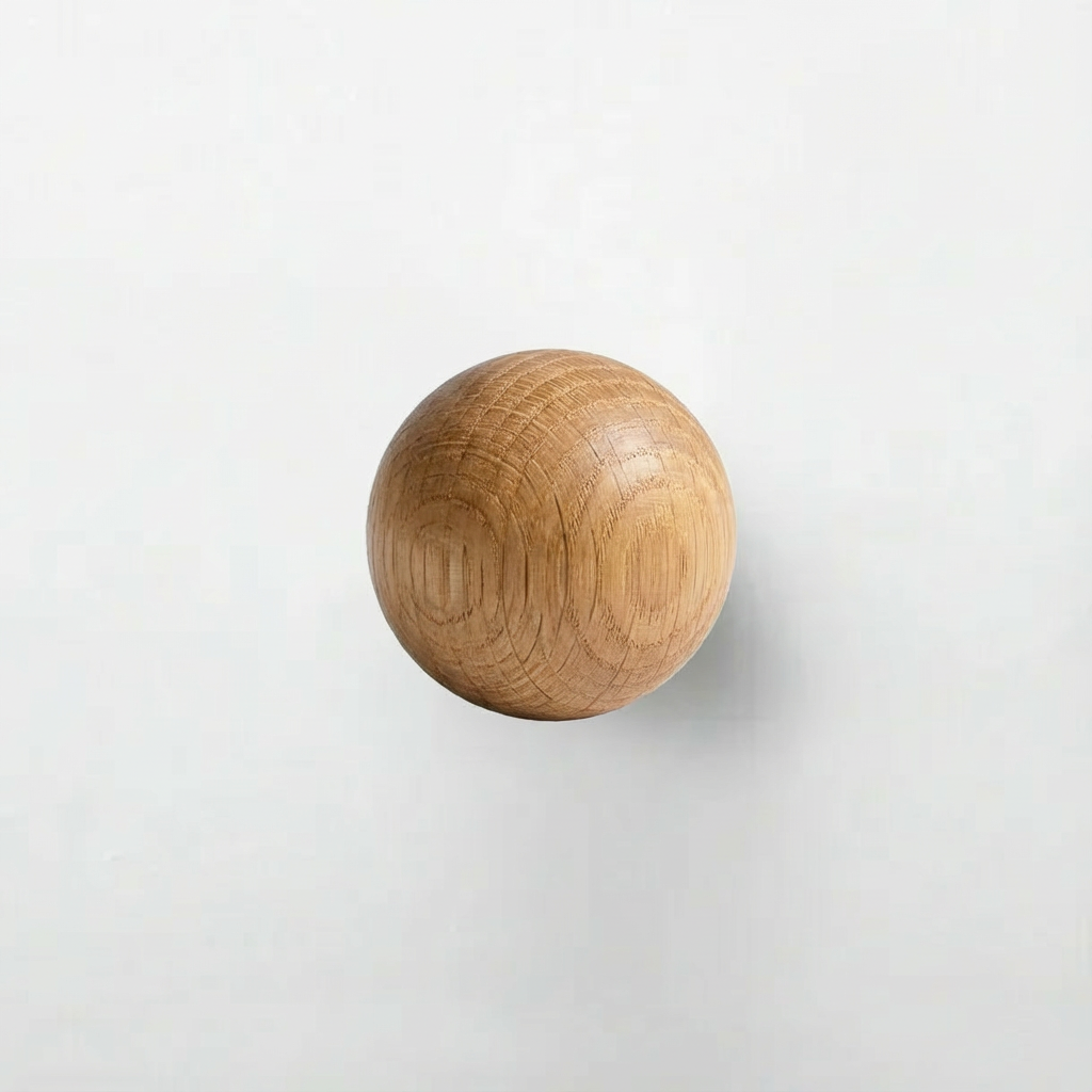 Oak ball handle