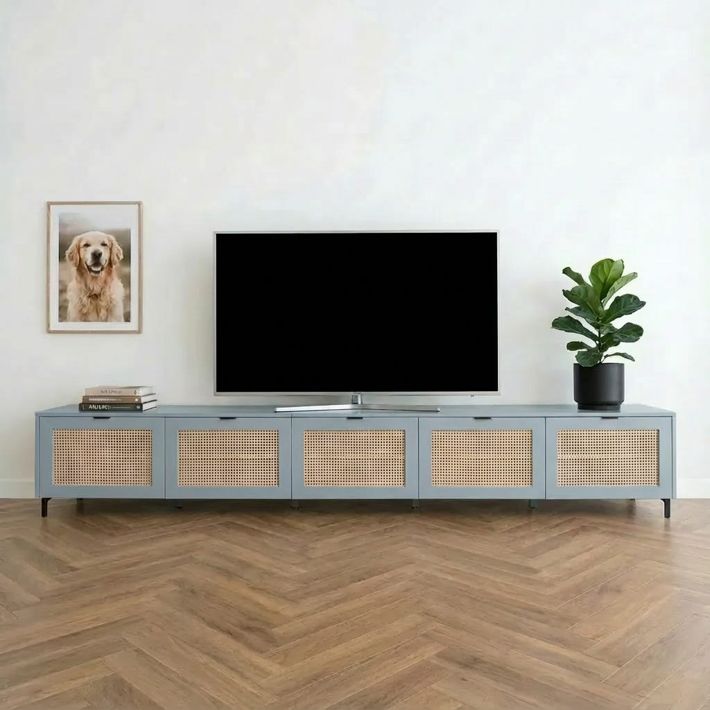 Besta 5-door TV cabinet (304 x 42 x 42cm)